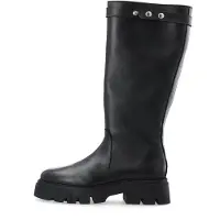 Bianco Kniehohe Stiefel in Black | Gr.: 40