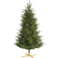 National Tree Company Künstlicher Weihnachtsbaum Arkansas mit Holzsockel 183 cm Unser nordischer Weihnachtsbaum (groen)