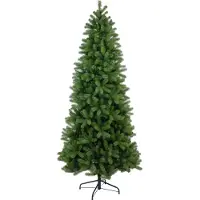 Van Der Gucht Poly Bayberry Slim künstlicher Weihnachtsbaum aufklappbar 213 cm - National tree company