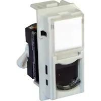 Bticino Einmodulsteckdose Ln Kw4279C5E Rj-45 Utp Kat.5E Living Now Biticino - Weiss