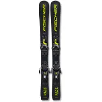 Fischer Kinder Racing Ski RC4 RACE JR (70-120) JRS + FJ4 CA J