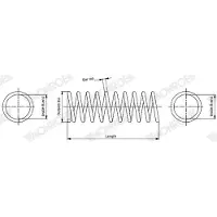 Monroe Fahrwerksfeder SPRINGS SP4963