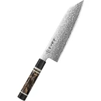 HEZHEN - Japanisches ZDP-189 Damast-Pulverstahlsch Bunka-Kochmesser - X09 Serie