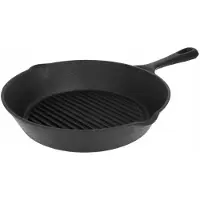 Loyalty SP ZOO Gusseiserne Grillpfanne Ø26 cm – Schwarz – Langlebig & induktionsgeeignet