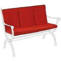 Mbm Romeo Sitz-/Rückenkissen für Loungebank