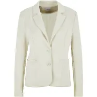 MADELEINE Jersey-Blazer in modischer Kurzform in perlweiß | Gr.: 34