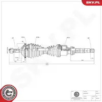 ESEN SKV Antriebswelle 40SKV141