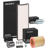RIDEX Inspektionspaket Filterset passend für PEUGEOT 306 Schrägheck (7A, 7C, N3, N5) 306 Cabriolet (7D, N3, N5) 306 Break (7E, N3, N5) 306