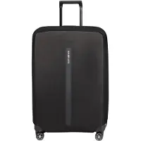Samsonite TA Revolution Faltbare Schutzhülle für Koffer in der Größe L, Schwarz