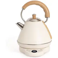 Create KETTLE RETRO PRO - Elektrischer Wasserkocher 1 L mit Temperaturkontrolle