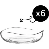 LAV Vira Glasschalen - 195 ml (6 1/2 oz) - 6er Set