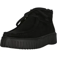 Clarks Schnürschuhe Torhill Moss 26182916 Schwarz 37