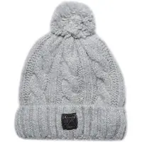 Superdry Tweed Cable Beanie Grau Frau