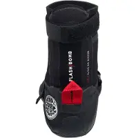 Rip Curl Flashbomb 5mm Neoprenschuhe mit rundem Zehenbereich Herren schwarz