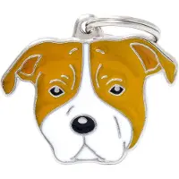 My Family MyFa tegn friends, Staffordshire Bull Terrier, rød/hvid
