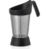 AdHoc Teesieb Theefilter Teaboy Schwarz 7,7 cm