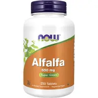 Now Alfalfa 650mg 250 tabletek