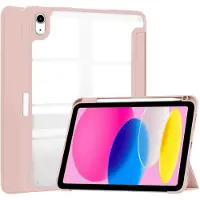 IMoshion Trifold Hardcase Klapphülle für das Apple iPad 11 (2025) 11 Zoll A16 / iPad 10 (2022) 10.9 Zoll - Rosa