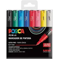 Posca Marker-Set PC-1M 8 Stücke Bunt