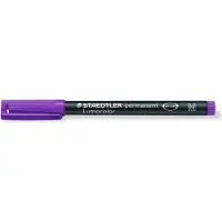 Staedtler Folienstift Lumocolor M permanent violett Packung mit 10 Stück