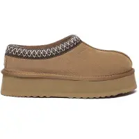 EVER AU Damen Leder Hausschuhe - Wonga