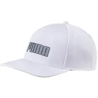 Puma Drycell Go Time Flex Snapback Verstellbar Unisex White Hut 021430 01