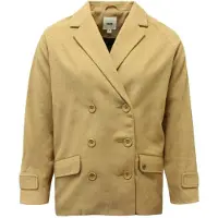 Vans G Revival Coat Beige Button Up Winter Womens Blazer Jacke V2Y6elk A42A
