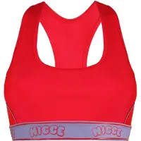 Nicce ärmellose rosa womens carbon racerback Sport Bra 203 2 15 04 0307