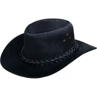 Infinity Leather Cowboy Outback Wildleder Aussie Buschhut
