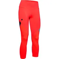 Under Armour Womens Rush geprägten Glanzernte Leggings eng 1351717 628