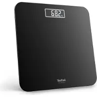 Tefal Premiss PP1800V0, Elektronische Personenwaage, 160 kg, 100 g, Schwarz, kg, lb, ST, Quadratisch