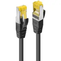 Lindy 47626, 3 m, Cat6a, S/FTP (S-STP), RJ-45, RJ-45, Schwarz