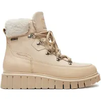Tamaris Damen Stiefeletten 1-26267-43 375 Farbe: Beige Größe: 39