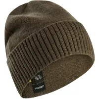 Camel active Beanie aus reiner Lammwolle in Dunkelbraun | Gr.: onesize