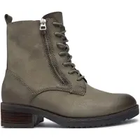 Caprice Schnürstiefel Kaltfutter in grün, Gr. 38