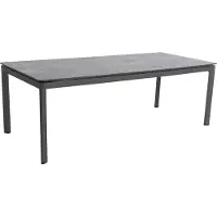 Royal Garden Alutapo Dining Tisch Aluminium/HPL 220x95 cm