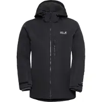 Jack Wolfskin Herren Skijacke Flowline 3IN1 Jacket M Schwarz L