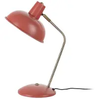 Present Time - Tischleuchte Hood - Rot - 26x20x38cm Tischlampe - Nachttischlampe, Wohnzimmer, Schlafzimmer