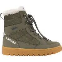 Viking Fleek Zip GTX Winterstiefel, Pine/Olive, 36