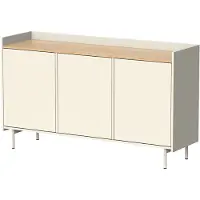 Vicco Kommode Velina Creme 140 x 82 cm mit 6 Fächern, Model 56414