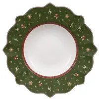 Villeroy & Boch Suppenteller "Suppenteller Toys Delight ø 26 cm grün"