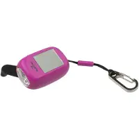 Rubytec Taschenlampe Kao Clip Dark Pink