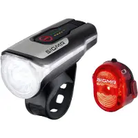 Sigma SPORT Beleuchtungsset Aura 80 USB/Nugget II