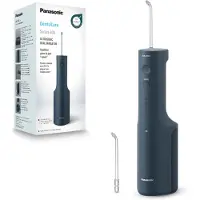 Panasonic Munddusche "EW-DJ66-A303" 2 Stk. Aufsätze Kabellos, Ultraschall-Technologie, 5 Stufen, 200 ml Wassertank