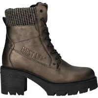 Mustang Veterschoenen Hak Veterschoenen Hak - Goudkleur - Maat 41