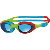 Zoggs Super Seal Junior - Ki., RDBLTBL Red/Blue - Tinted Blue Lens