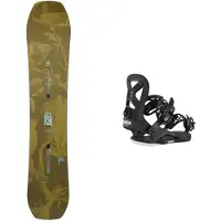 Burton - Snowboard All-Mountain - Pack Ft Hometown Hero Smalls 2026 aus Holz - Grün