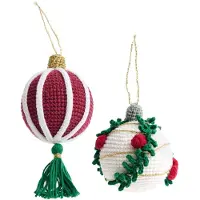 Rico Ricorumi Häkelset'Christbaumkugeln - Variante Gold'