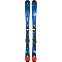 Dynastar - Ski Set inkl. Bdg. - Rennski-Set - Team Comp Jr + Kid 4 GW 2027 aus Wolle - Kindergröße 120 cm - Blau
