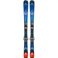 Dynastar - Ski Set inkl. Bdg. - Ski Alpin Rennsport - Team Speed Jr + Xpress 7 Gw 2026 aus Wolle - Kindergröße 140 cm - Blau